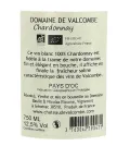 Vin blanc Chardonnay Château Valcombe du Languedoc : élégant !