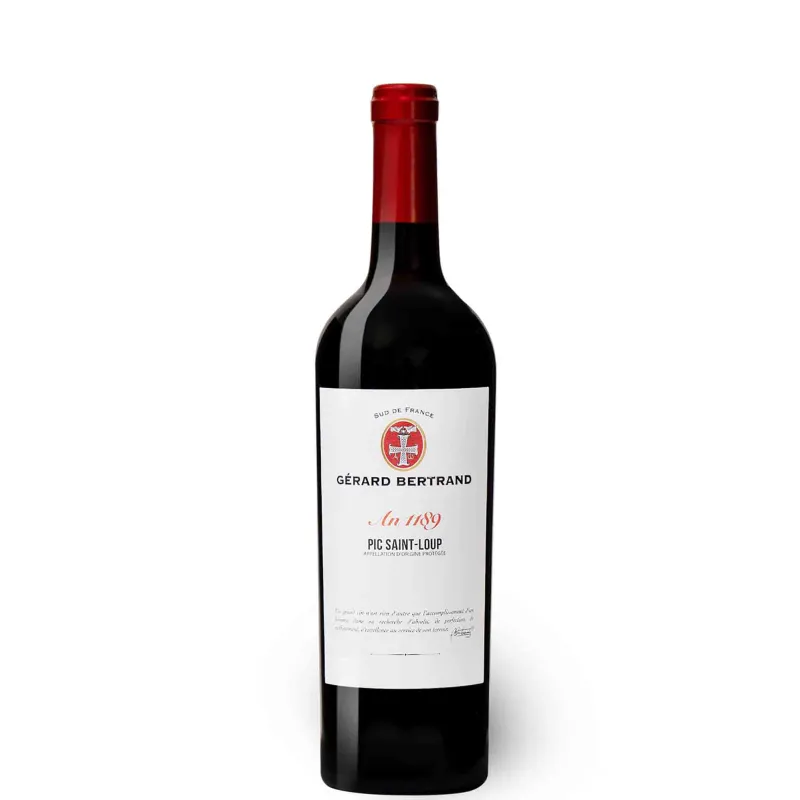 Vin rouge Languedoc - Pic Saint-Loup (AOC) | Héritage "1189" - Gérard Bertran