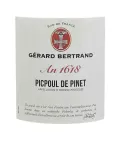 Picpoul de Pinet Héritage An 1618 - Vin blanc Gérard Bertrand | Livré