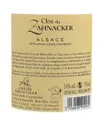 Clos du Zahnacker – Vin blanc demi-sec d’Alsace au meilleur prix