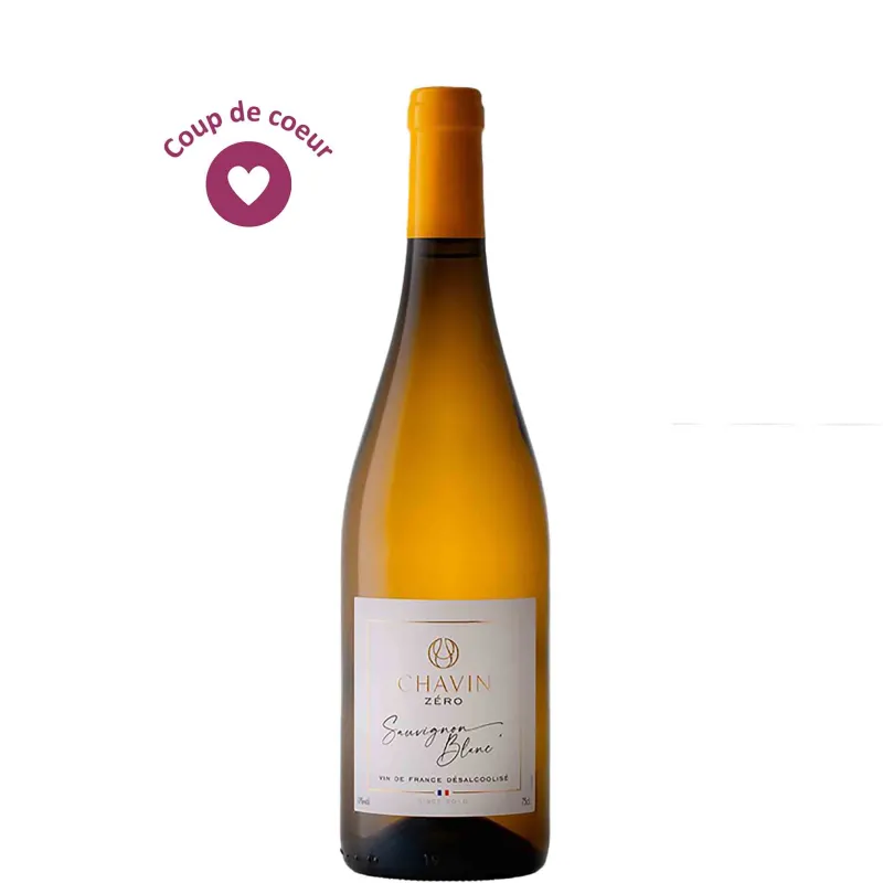 Vin de France désalcoolisé - Sauvignon blanc - Chavin Zéro