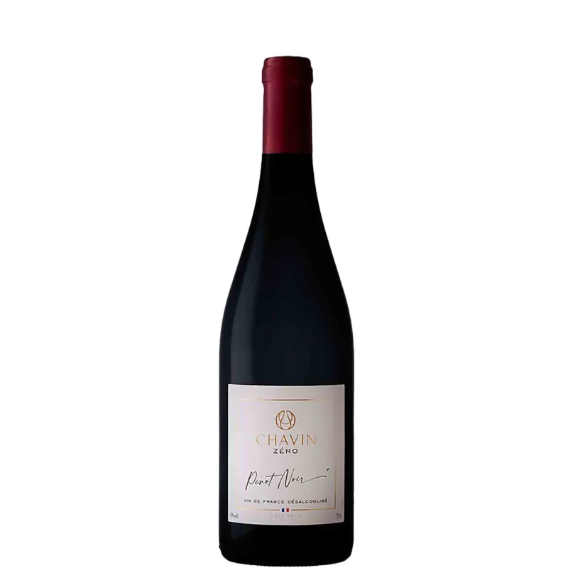 Chavin Zéro Pinot Noir 0 % – Vin rouge sans alcool fin et élégant