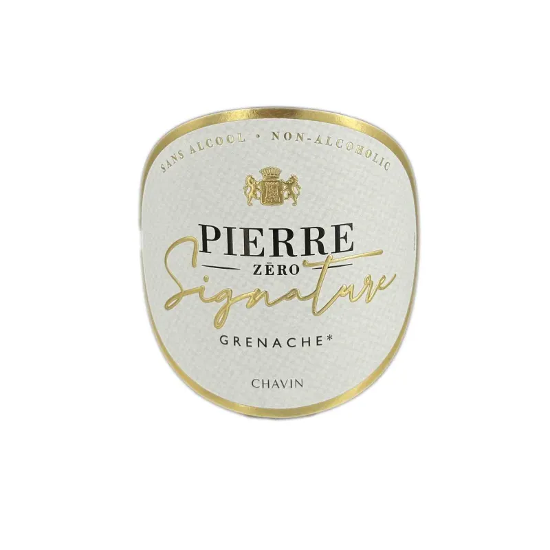 Pierre Zéro Signature Grenache – Vin rouge sans alcool élégant & structuré | Maison Chavin