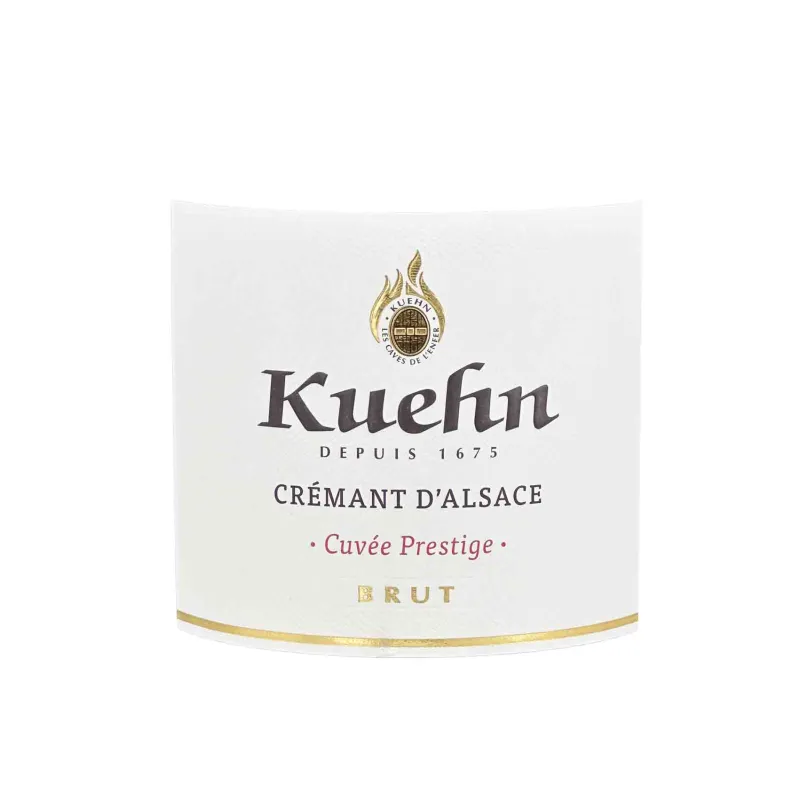 Crémant Brut Cuvée Prestige Kuehn - Crémant d’Alsace Raffiné et Élégant
