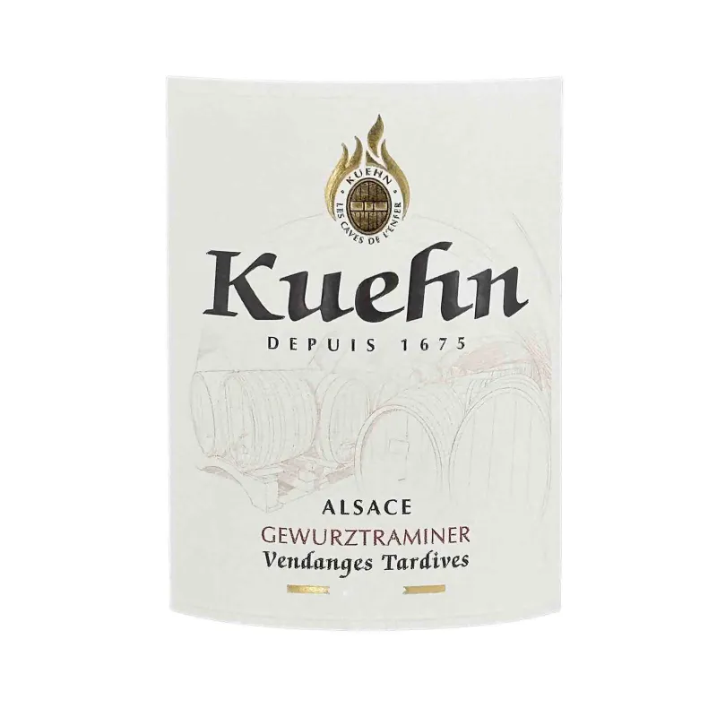 Gewurztraminer Vendanges Tardives Alsace Kuehn – Vin Blanc Liquoreux