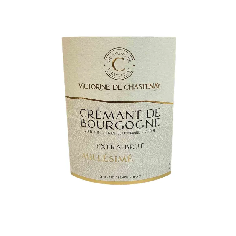 Crémant de Bourgogne extra brut Blanc de Noirs millésimé à prix mini