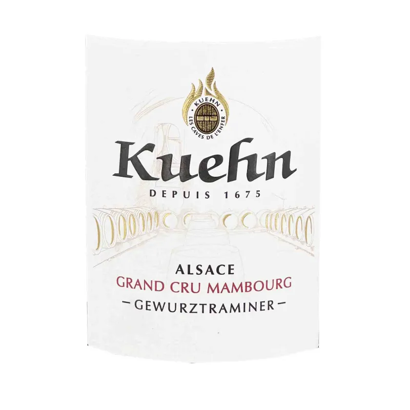 Gewurztraminer Grand Cru Mambourg – Vin blanc d’Alsace d’exception