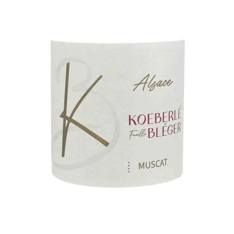 Muscat Koeberlé-Bléger – Vin blanc d’Alsace frais et aromatique