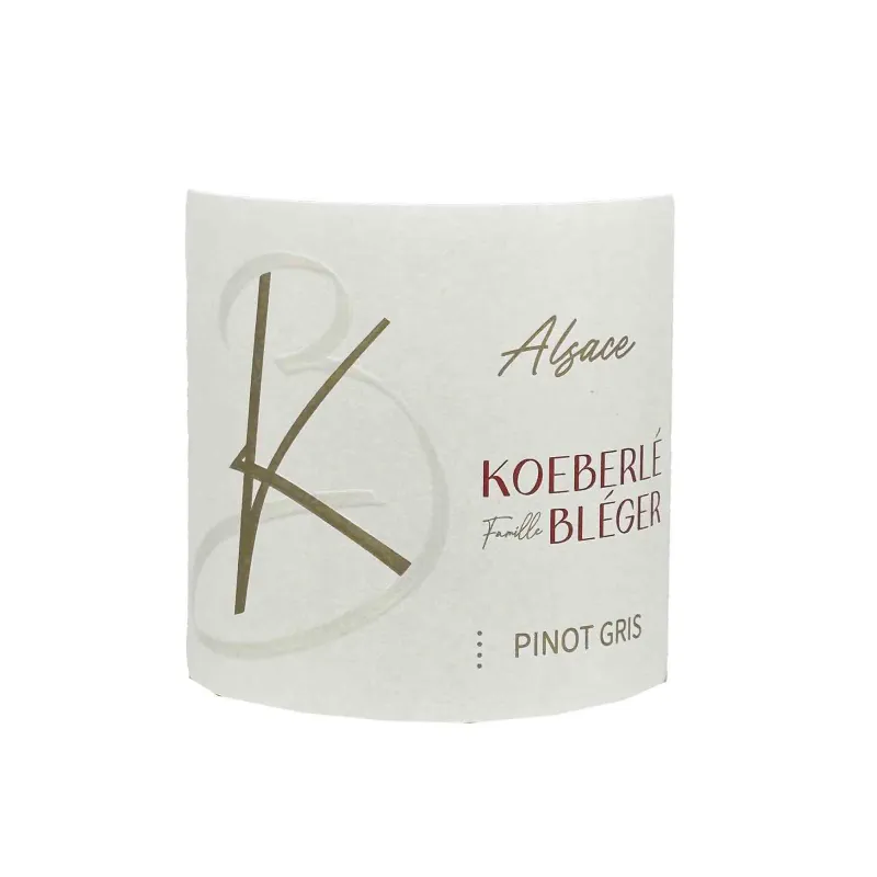 Pinot Gris Koeberlé‑Bléger – Vin blanc d’Alsace moelleux et aromatique