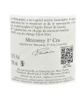 Mercurey 1er Cru Rouge Domaine Meix Foulot - Pinot Noir de Bourgogne