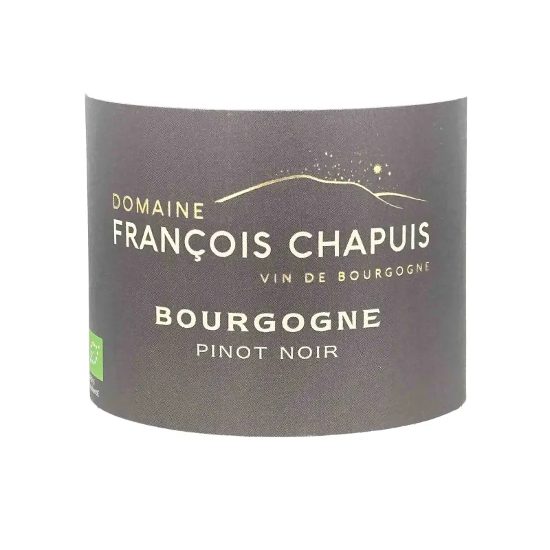 Bourgogne Pinot Noir François Chapuis – Vin Rouge Bio de Bourgogne