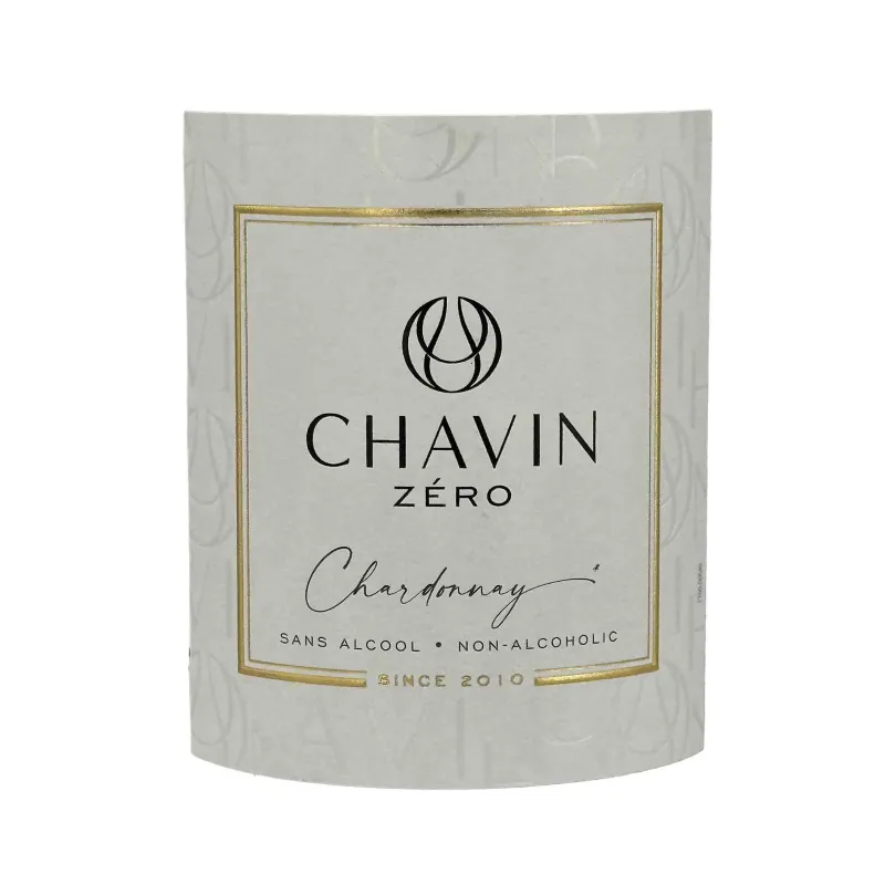 Vin blanc sans alcool Chardonnay Chavin Zéro – Vin fruité sans alcool