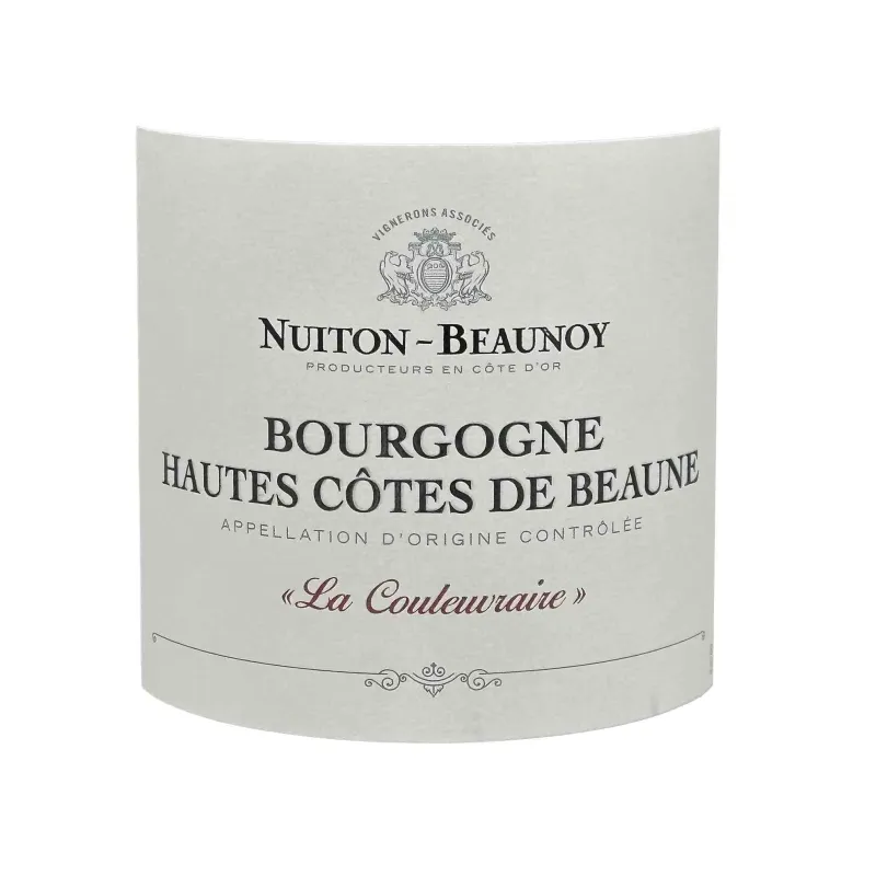 Hautes Côtes de Beaune La Couleuvraire Nuiton Beaunoy à prix mini