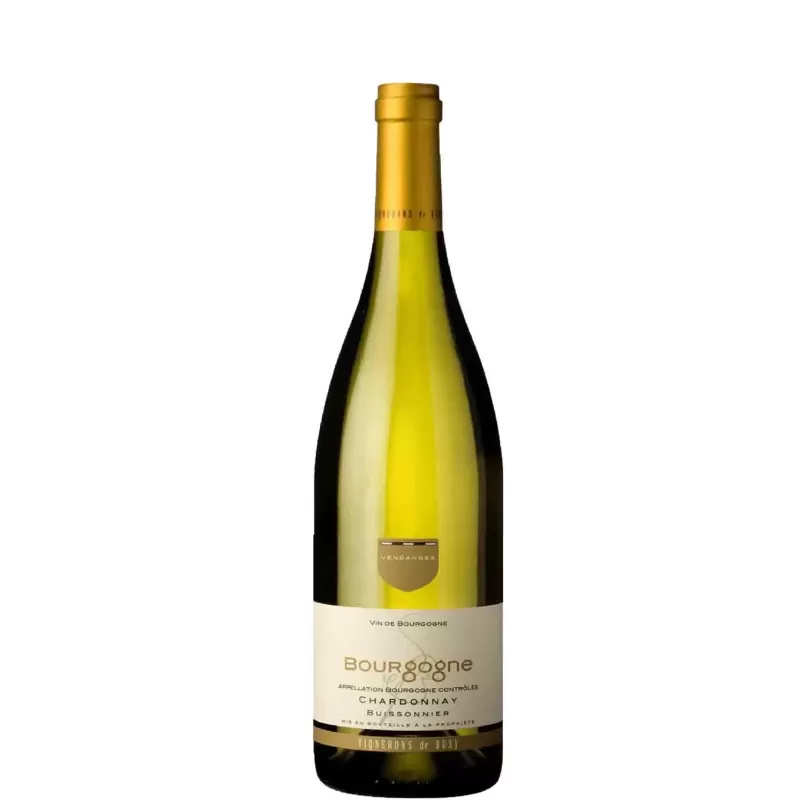 Vin blanc Bourgogne Blanc Chardonnay - Vignerons de Buxy 75cl