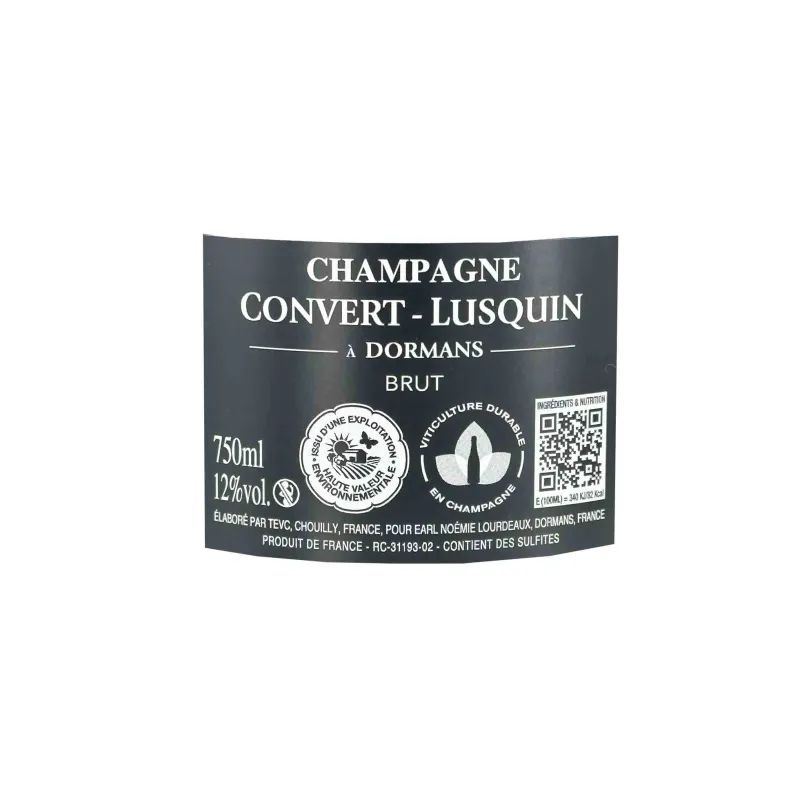 Champagne Brut Convert Lusquin à 20,90€ et livré en 48h