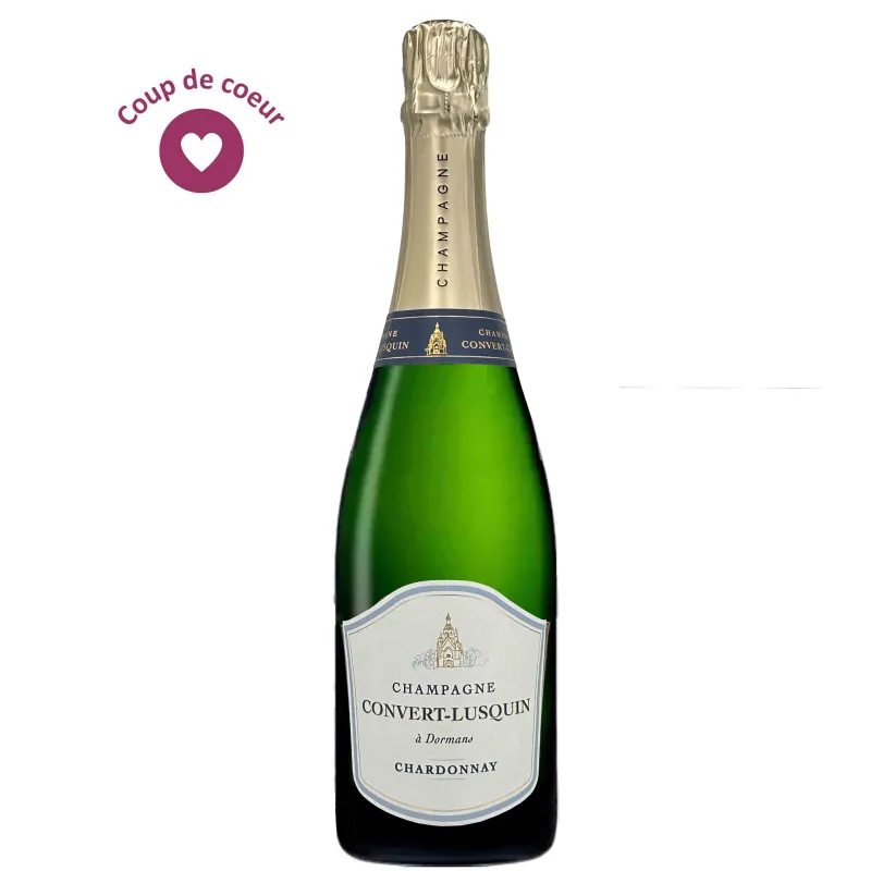 Champagne Blanc de Blanc Chardonnay - Domaine Convert-Lusquin 75cl