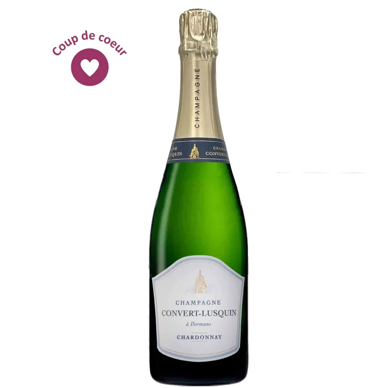 Champagne Blanc de Blanc Chardonnay - Domaine Convert-Lusquin 75cl