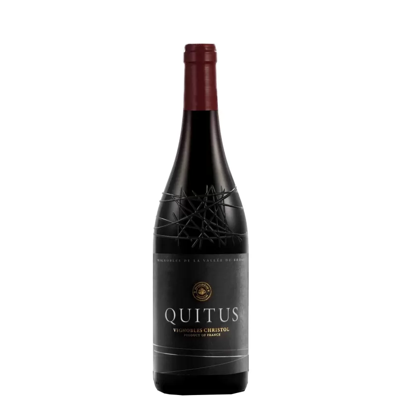 Vin rouge- Costières de Nîmes- Quitus 75cl