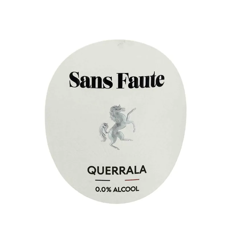 Vin blanc sans alcool : Sans Faute - Querrala Club | Livraison rapide.