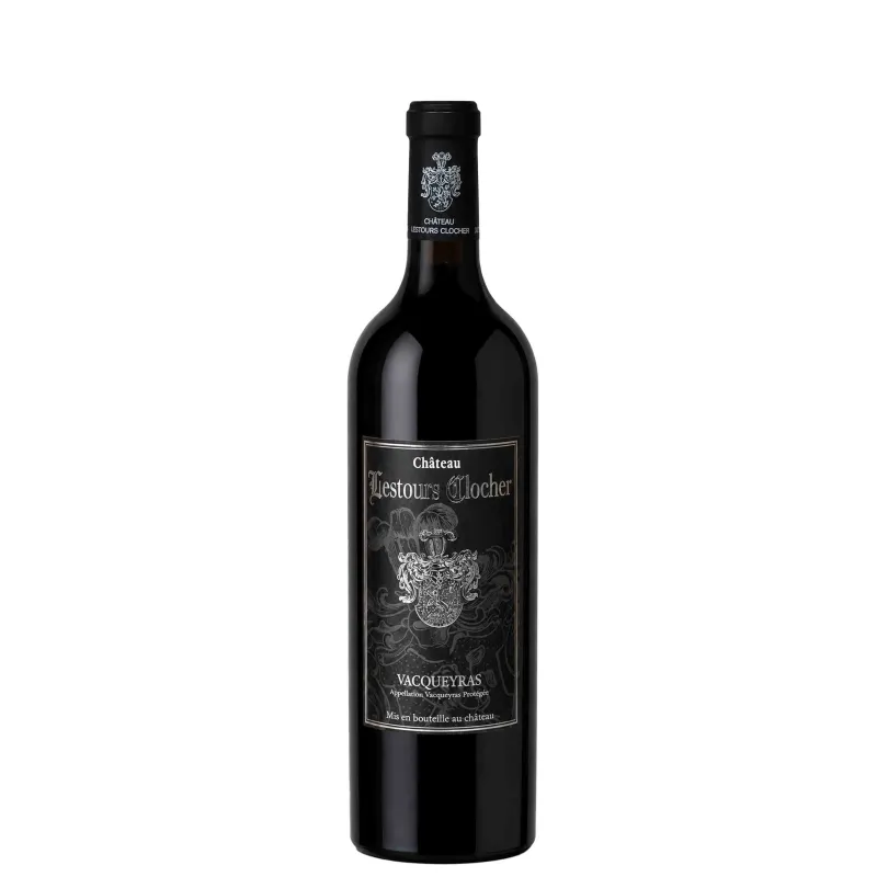 Vin Rouge Rhône-Vacqueyras - Château Lestours Clocher - Les Pénitents 75cl