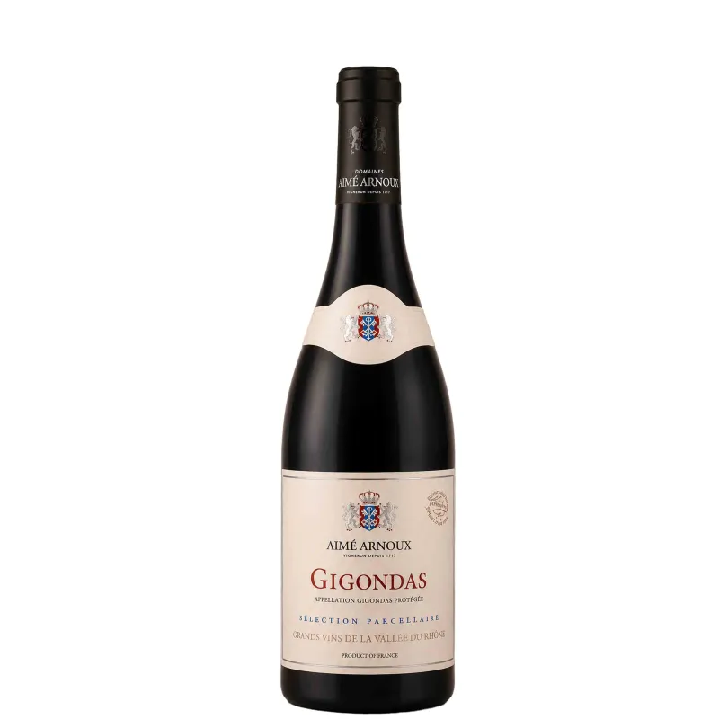 Vin Rouge Rhône - Gigondas -Sélection Parcellaire-Domaine Aimé Arnoux 75cl