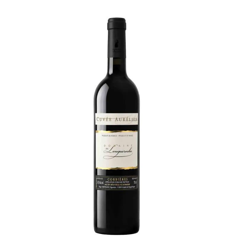 Vin rouge Corbières Cuvée Aurélien - Domaine de Longueroche 75cl