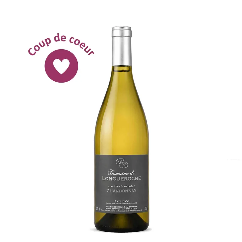 Vin de Pays d'Oc Chardonnay - Domaine de Longueroche 75cl
