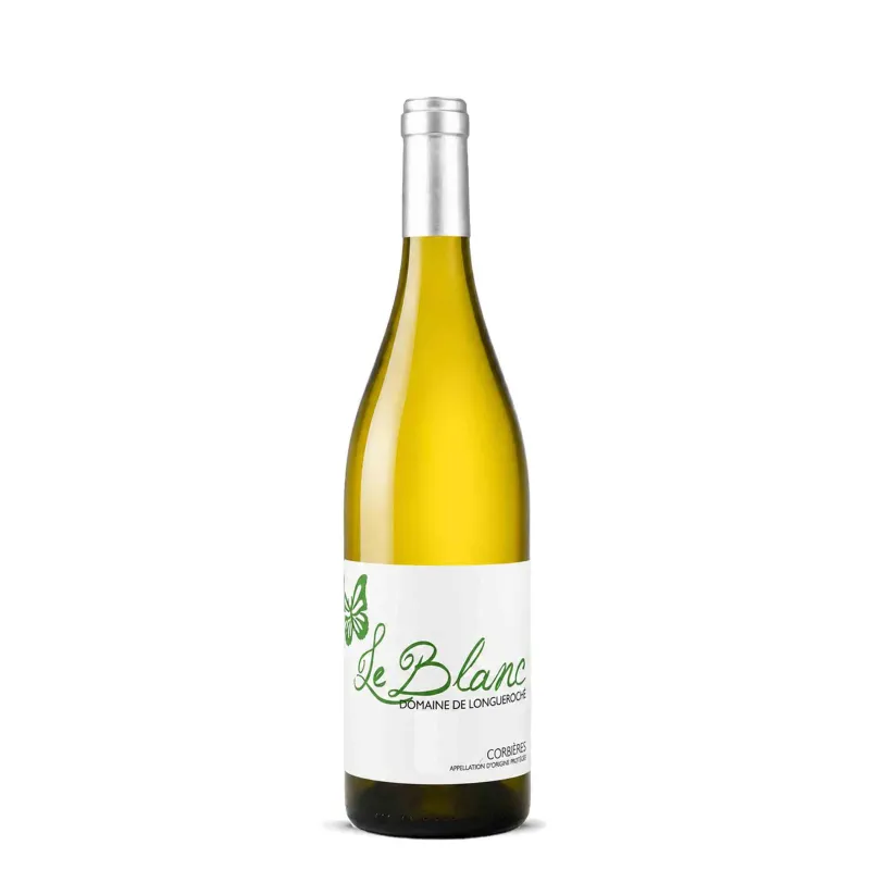 Vin blanc Corbières- Le Blanc- Domaine de Longueroche 75cl