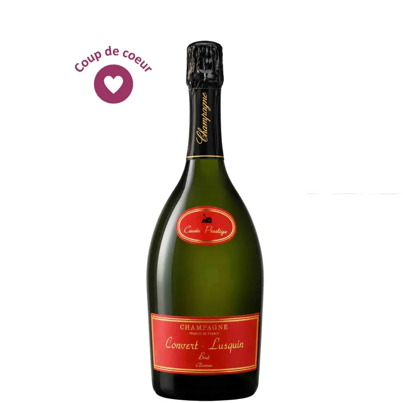Champagne Brut - Cuvée Prestige - Convert Lusquin
