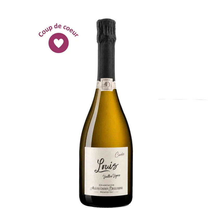 Champagne Premier Cru - Cuvée Louis - Vieilles Vignes - Blanc de Noirs - Maison Allouchery-Deguerne