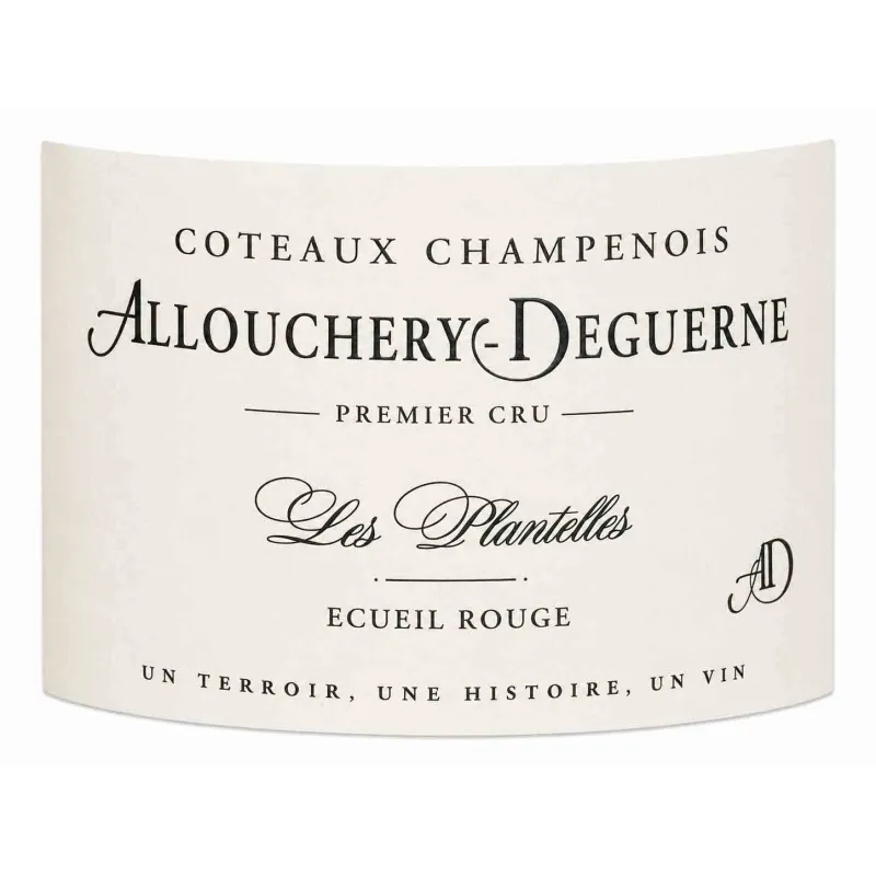 Champagne rouge : Coteaux Champenois 1er Cru - Maison Allouchery-Deguerne 2020 - Vin tranquille de Champagne