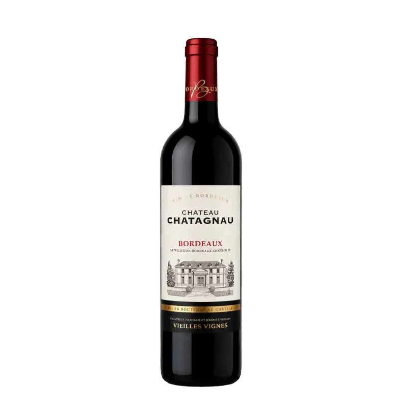 Vin rouge Bordeaux - Château Chatagnau 75cl