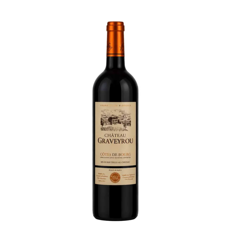 Vin rouge Bordeaux Médoc Fort Garance 75cl