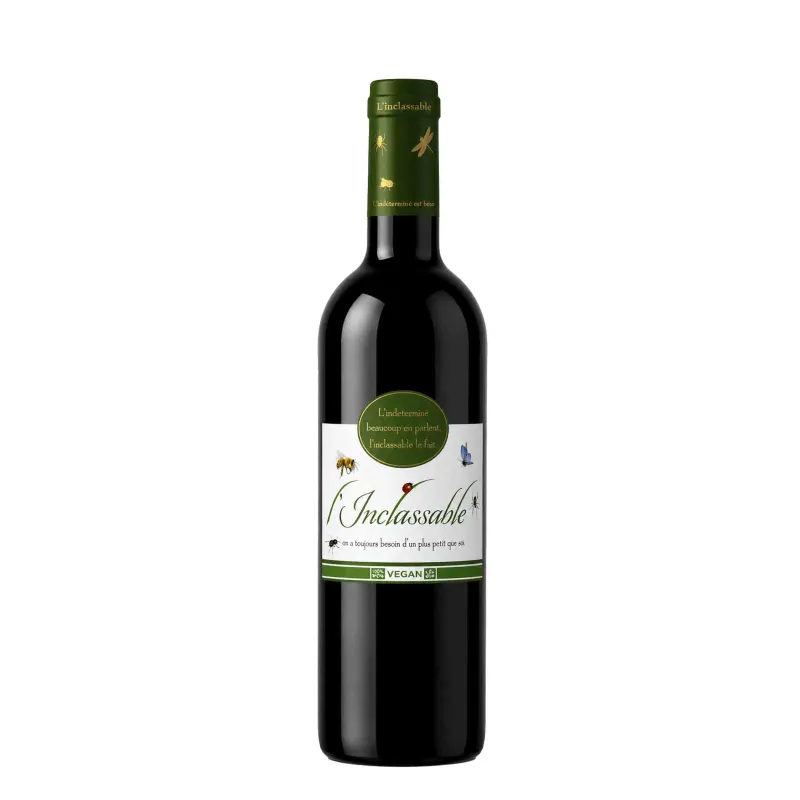 Vin Bordeaux - Médoc - L'Inclassable - Vin Végan Domaine Rémy Fauchey