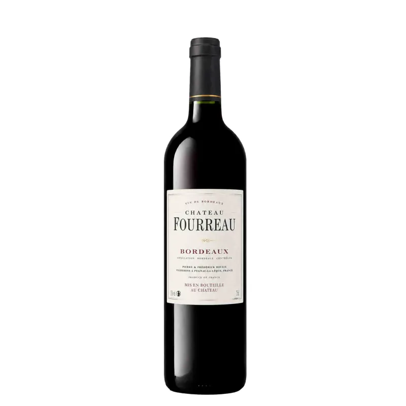 vin rouge Bordeaux - Château Fourreau 75cl