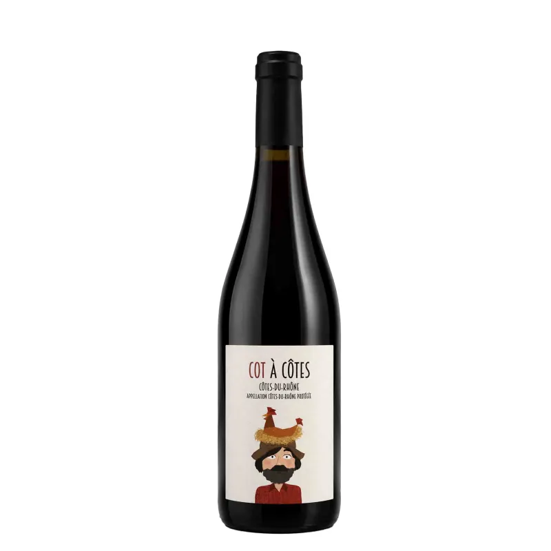 Vin rouge Côtes du Rhône - Cot à Côtes 75cl