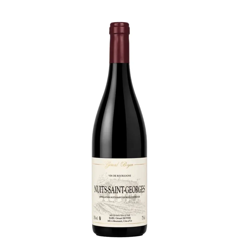 Vin Rouge Bourgogne Nuits Saint Georges Maison Boyer 75cl