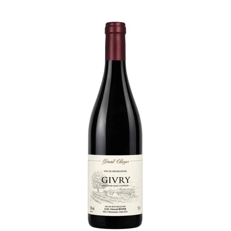 Vin Bourgogne Givry Rouge -Maison Boyer 75 cl