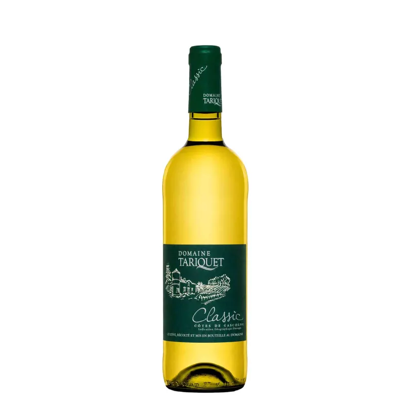 Vin blanc Côtes de Gascogne - Classic - Domaine Tariquet 75cl