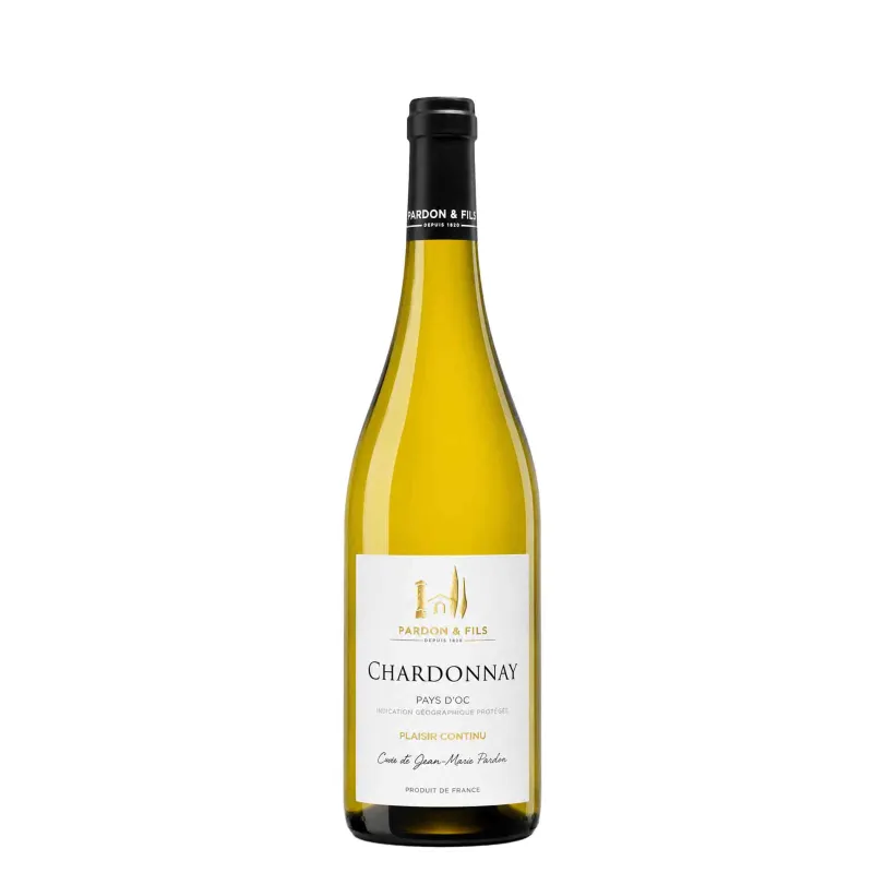 Vins de Pays d'Oc Chardonnay - Domaine Pardon & Fils 75cl