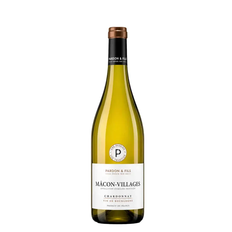 Vin Blanc Bourgogne Mâcon Villages - Domaine Pardon et Fils 75cl