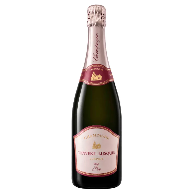 Champagne Brut Rosé- Domaine Convert Lusquin 75cl