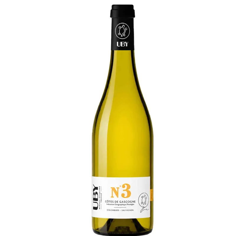 Vin blanc sec UBY n°3 - Colombard-Ugny Blanc 75cl