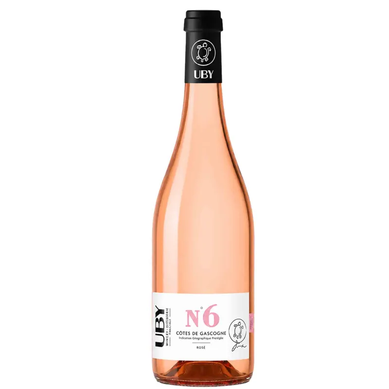 Côte de Gascogne vin rosé UBY n°6 - Rosé 75cl