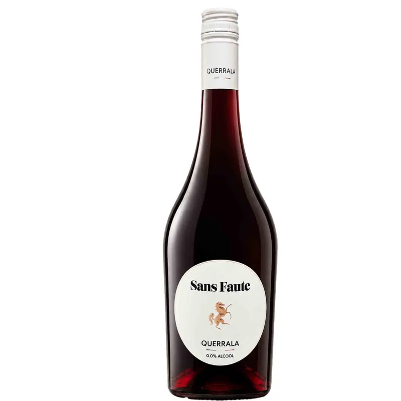 Vin sans alcool Rouge - Sans Faute - Querrala Club 75 cl
