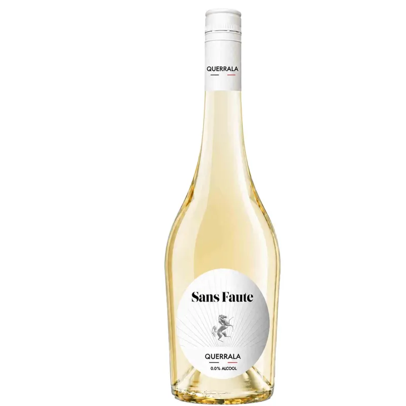 Vin sans alcool Blanc | Sans Faute 0% alcool - Querrala Club