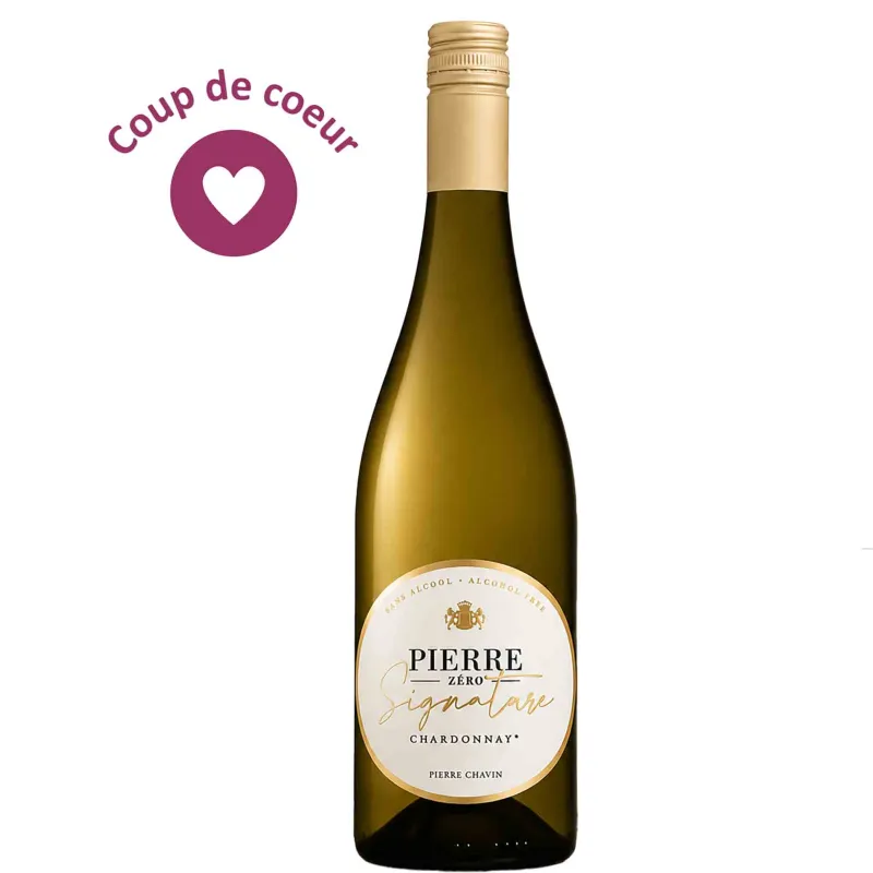 Vin sans alcool | Chardonnay - Pierre Zéro Signature - Maison Chavin