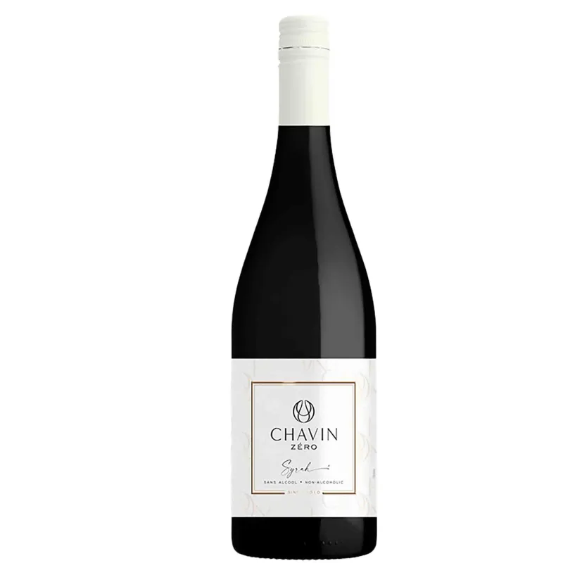 Vin sans alcool rouge - Syrah - Chavin Zéro