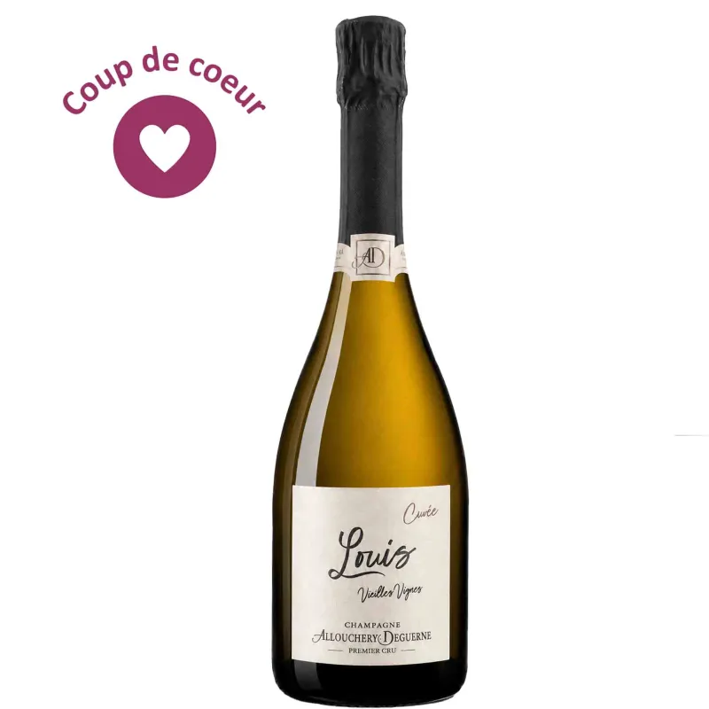 Champagne Premier Cru - Cuvée Louis - Vieilles Vignes - Blanc de Noirs - Maison Allouchery-Deguerne