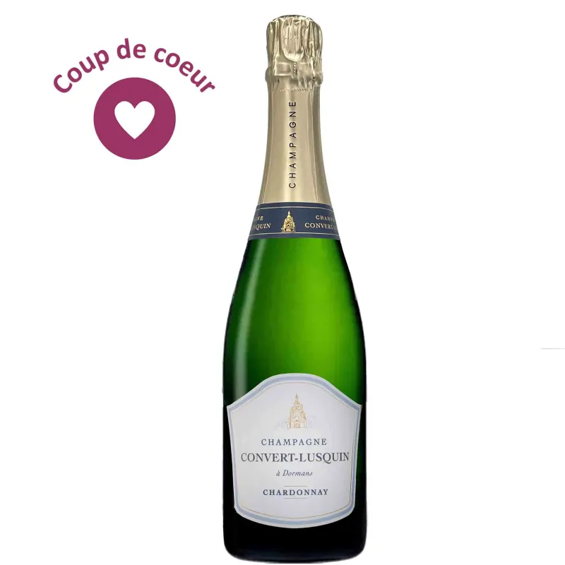 Champagne Blanc de Blanc Chardonnay - Domaine Convert-Lusquin 75cl